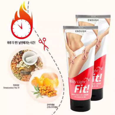 Антицелюлітний крем для тіла Enough Body Light Fit Cream 180 мл купити в Україні 3