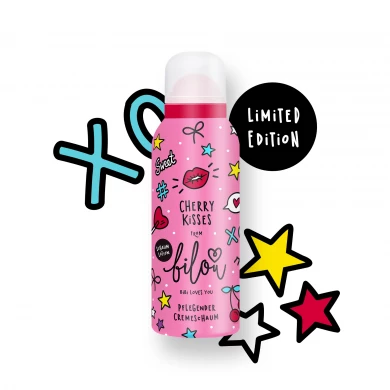 Лосьйон-пінка для тіла з ароматом вишні Bilou Cherry Kisses 150 мл купити в Україні