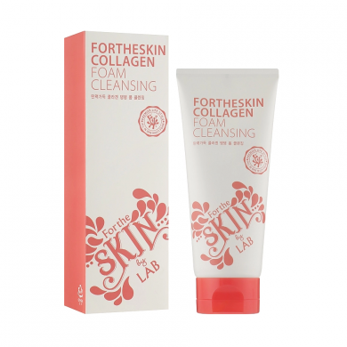 Пенка для умывания с коллагеном Fortheskin Collagen Foam Cleansing 180 мл купить в Украине