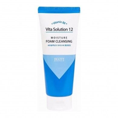 Увлажняющая пенка для умывания JIGOTT Vita Solution 12 Moisture Foam Cleansing 180 мл купить в Украине
