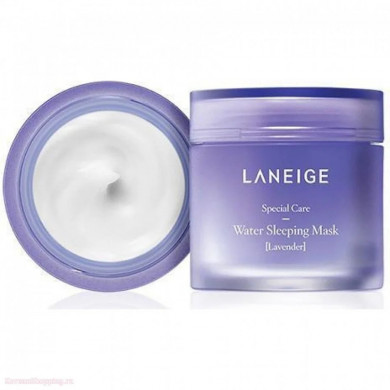 Восстанавливающая ночная маска с экстрактом лаванды, LANEIGE, Lavender Water Sleeping Mask, 70 мл купить в Украине Восстанавливающая ночная маска с экстрактом лаванды, LANEIGE, Lavender Water Sleeping Mask, 70 мл купить в Украине