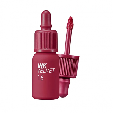Матовий тинт для губ Peripera New Ink The Velvet #16  Heart Fuchsia Pink купити в Україні