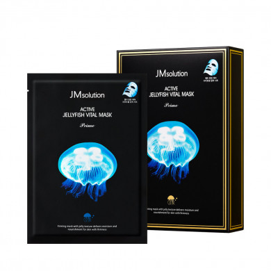 Укрепляющая маска с экстрактом медузы, JM Solution, Active Jellyfish Vital Mask-Prime купить в Украине Укрепляющая маска с экстрактом медузы, JM Solution, Active Jellyfish Vital Mask-Prime купить в Украине