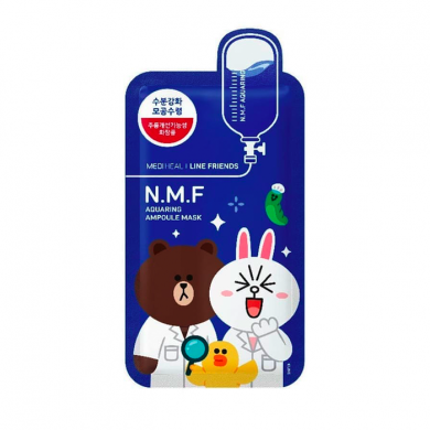 Увлажняющая маска, MEDIHEAL, Line Friends, N.M.F. Aquaring Ampoule Mask купить в Украине Увлажняющая маска, MEDIHEAL, Line Friends, N.M.F. Aquaring Ampoule Mask купить в Украине