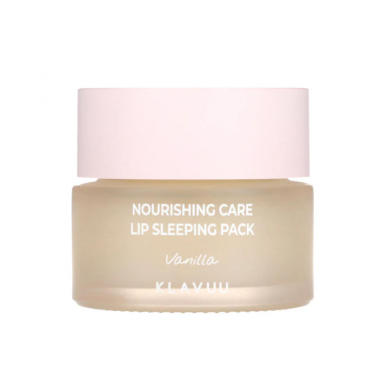 Ночная питательная маска для губ Ваниль KLAVUU Nourishing Care Lip Sleeping Pack Vanilla 20 г купить в Украине