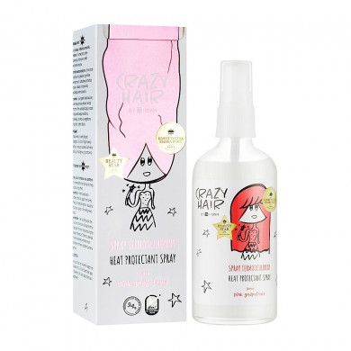 Термозащитный спрей для волос с ароматом розовый грейпфрут HISKIN Crazy Hair Heat Protectant Spray Pink Grapefruit 100 мл купить в Украине