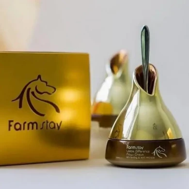 Крем для лица на основе лошадиного жира FarmStay Visible Difference Mayu Cream 50 мл купить в Украине 2