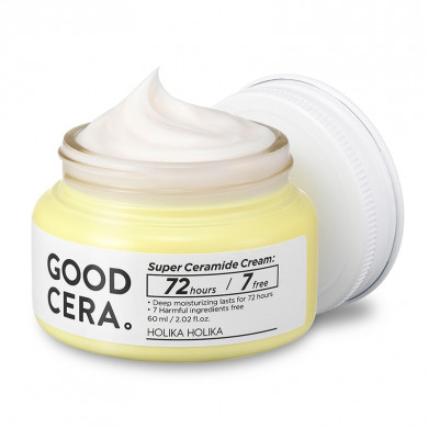 Антивозрастной крем с керамидами, Holika Holika, Good Cera Super Ceramide Cream, 60 мл купить в Украине Антивозрастной крем с керамидами, Holika Holika, Good Cera Super Ceramide Cream, 60 мл купить в Украине