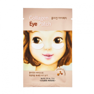 Патчи для глаз с коллагеном, ETUDE HOUSE, Collagen Eye Patch, 2 патча купить в Украине Патчи для глаз с коллагеном, ETUDE HOUSE, Collagen Eye Patch, 2 патча купить в Украине