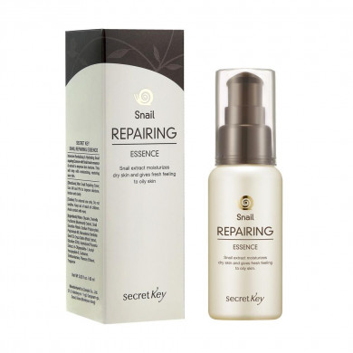 Восстанавливающая эссенция с муцином улитки, Secret Key, Snail Repairing Essence, 60 мл купить в Украине Восстанавливающая эссенция с муцином улитки, Secret Key, Snail Repairing Essence, 60 мл купить в Украине