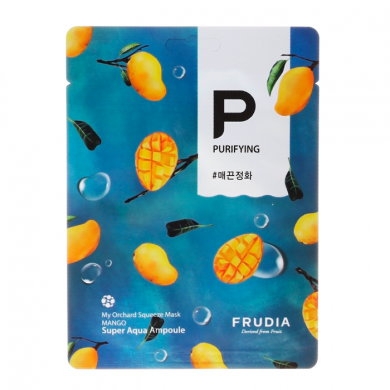 Смягчающая тканевая маска с экстрактом манго, FRUDIA, My Orchard Squeeze Mask Mango купить в Украине Смягчающая тканевая маска с экстрактом манго, FRUDIA, My Orchard Squeeze Mask Mango купить в Украине