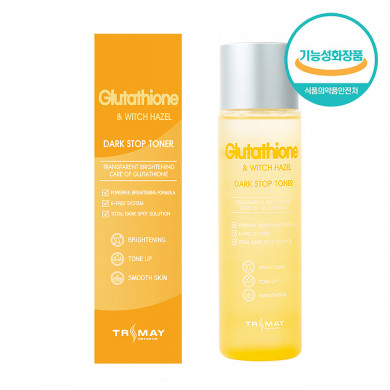 Осветляющий тонер с глутатионом и гамамелисом, Trimay, Glutathione & Witch Hazel Dark Stop Toner, 210 мл купить в Украине Осветляющий тонер с глутатионом и гамамелисом, Trimay, Glutathione & Witch Hazel Dark Stop Toner, 210 мл купить в Украине