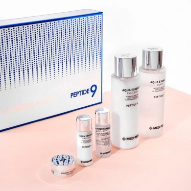 Набор увлажняющих средств для лица (тонер эмульсия крем) MEDI-PEEL Peptide 9 Skin Care Special Set купить в Украине 3