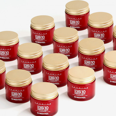 Омолаживающий ночной крем для лица с коллагеном, MEDI-PEEL, Collagen Super10 Sleeping Cream, 70 мл купить в Украине 5 Омолаживающий ночной крем для лица с коллагеном, MEDI-PEEL, Collagen Super10 Sleeping Cream, 70 мл купить в Украине 5