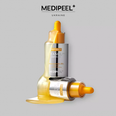 Сироватка для обличчя з пептидами та вітамінним комплексом MEDI-PEEL Peptide 9 Vitanol Ampoule Pro 30 мл купити в Україні 3