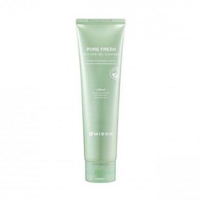 Слабокислотний очищуючий гель з екстрактом хауттюйніі, MIZON, Pore Fresh Mild Acid Gel Cleanse, 150 мл купити в Україні Слабокислотний очищуючий гель з екстрактом хауттюйніі, MIZON, Pore Fresh Mild Acid Gel Cleanse, 150 мл купити в Україні