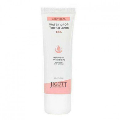 Увлажняющий крем для лица с центеллой JIGOTT Daily Real Cica Water Drop Tone Up Cream 50 мл купить в Украине 2