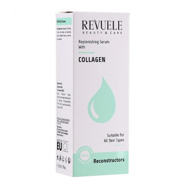 Сироватка що відновлює з колагеном Revuele Replenishing Serum With Collagen 30 мл купити в Україні 2