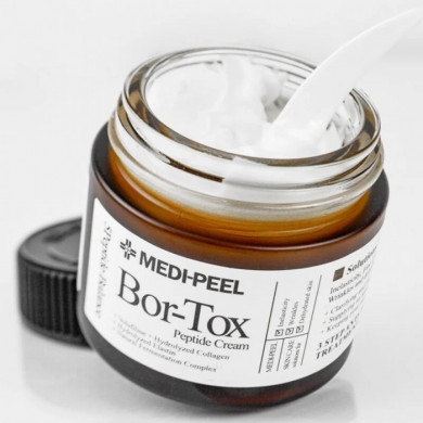 Ліфтінг-крем для обличчя з пептидним комплексом MEDI-PEEL Bor-Tox Peptide Cream 50 г купити в Україні 4