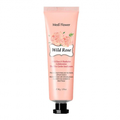 Крем для рук с экстрактом розы MEDI FLOWER The Bliss Garden Hand Creams Wild Rose 50 г купить в Украине
