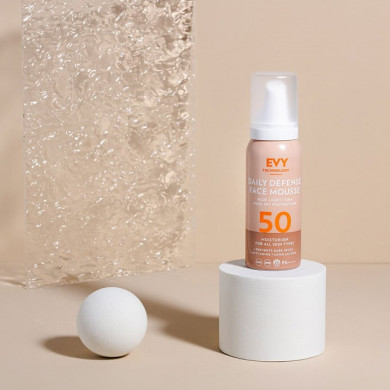 Ежедневный солнцезащитный мусс для лица EVY Technology Daily UV Face Mousse SPF 50 75 мл купить в Украине 2