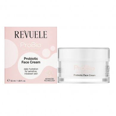 Успокаивающий крем для лица с пробиотиками Revuele Probio Skin Balance Probiotic Face Cream 50 мл купить в Украине