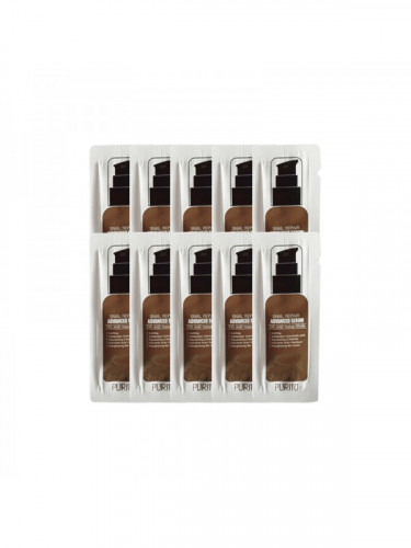 Сыворотка с муцином улитки, Purito, Snail Repair Advanced Serum, 1 мл (пробник) купить в Украине Сыворотка с муцином улитки, Purito, Snail Repair Advanced Serum, 1 мл (пробник) купить в Украине