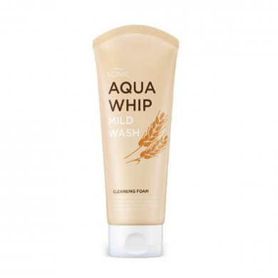 Пенка с экстрактом пшеницы, для чувствительной кожи, Scinic, Aqua Whip Mild Wash, 120 мл купить в Украине Пенка с экстрактом пшеницы, для чувствительной кожи, Scinic, Aqua Whip Mild Wash, 120 мл купить в Украине