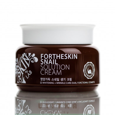 Лифтин-крем для лица с муцином улитки Fortheskin Snail Solution Cream 100 мл купить в Украине