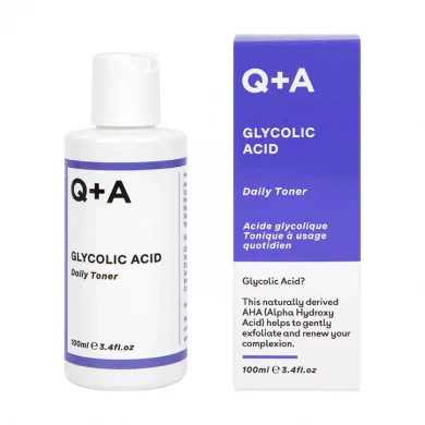 Тонер для лица с гликолевой кислотой Q+A Glycolic Acid Daily Toner 100 мл купить в Украине