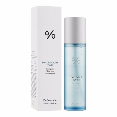 Увлажняющий тонер для лица с гиалуроновой кислотой Dr. Ceuracle Hyal Reyouth Toner 120 мл купить в Украине
