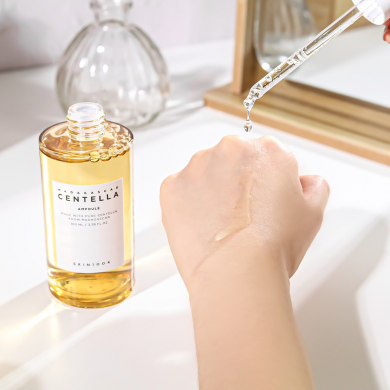 Успокаивающая сыворотка с экстрактом мадагаскарской центеллы, SKIN1004, Madagascar Centella Ampoule, 55 мл купить в Украине 3 Успокаивающая сыворотка с экстрактом мадагаскарской центеллы, SKIN1004, Madagascar Centella Ampoule, 55 мл купить в Украине 3