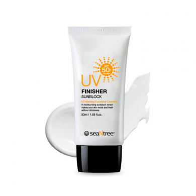 Солнцезащитный крем, SeaNtree, UV Finisher Sunblock SPF 50+ PA+++, 50 мл купить в Украине Солнцезащитный крем, SeaNtree, UV Finisher Sunblock SPF 50+ PA+++, 50 мл купить в Украине