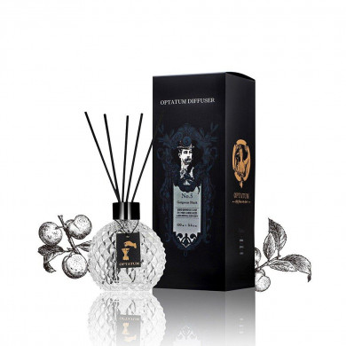 Ароматический диффузор №5 с ароматом смородины, Optatum, Diffuser Gorgeous Black, 100 мл купить в Украине Ароматический диффузор №5 с ароматом смородины, Optatum, Diffuser Gorgeous Black, 100 мл купить в Украине