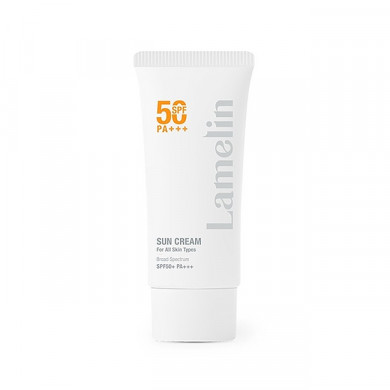 Легкий сонцезахисний крем з ромашкою та алое Lamelin Sun Cream SPF50+ PA+++ 50 мл купити в Україні 2
