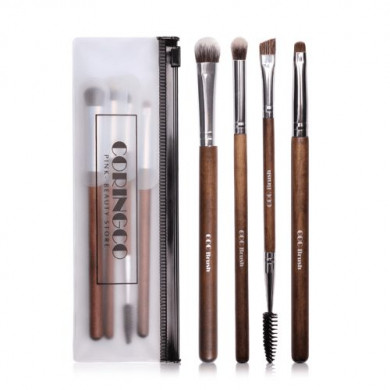 Набор из 4 кистей для макияжа глаз, CORINGCO, Real Collectors Edition 4P Set купить в Украине 2 Набор из 4 кистей для макияжа глаз, CORINGCO, Real Collectors Edition 4P Set купить в Украине 2