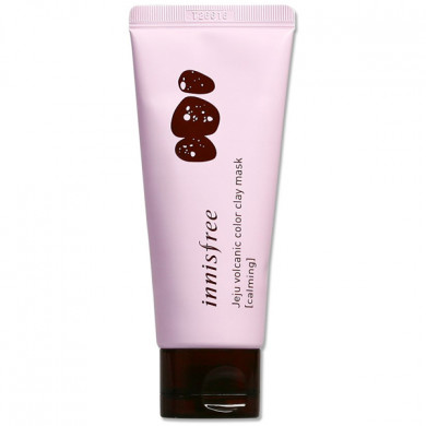 Успокаивающая маска для лица с вулканическим пеплом, Innisfree, Jeju Volcanic Color Clay Mask Calming, 70 мл купить в Украине Успокаивающая маска для лица с вулканическим пеплом, Innisfree, Jeju Volcanic Color Clay Mask Calming, 70 мл купить в Украине