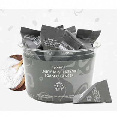 Энзимная пенка для умывания AYOUME Enjoy Mini Enzyme Foam Cleanser 3 г (СРОК ДО 28.03.2026) купить в Украине 3