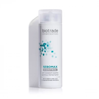 Безсульфатный шампунь против перхоти Biotrade Sebomax Control Anti-Dandruff 200 мл купить в Украине 2