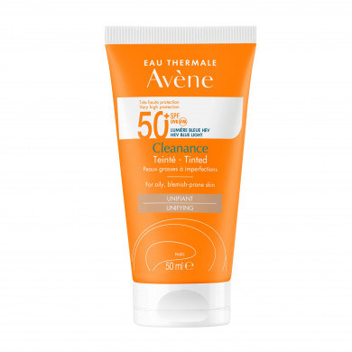 Солнцезащитный крем с эффектом тонирования Avene Cleanance Tinted SPF50+ 50 мл купить в Украине