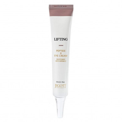 Подтягивающий крем для век с пептидами JIGOTT Lifting Peptide Eye Cream 50 мл купить в Украине