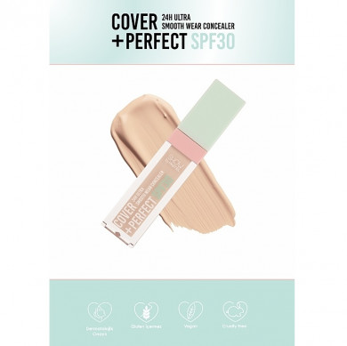 Стійкий матовий консилер PASTEL Cover + Perfect SPF30 тон 303 купити в Україні 2