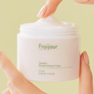 Увлажняющий крем для чуствительной кожи с экстрактом хауттюйни Fraijour Heartleaf Blemish Moisture Cream 100 мл купить в Украине 2