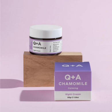 Успокаивающий ночной крем с экстрактом ромашки Q+A Chamomile Calming Night Cream 50 г купить в Украине 3