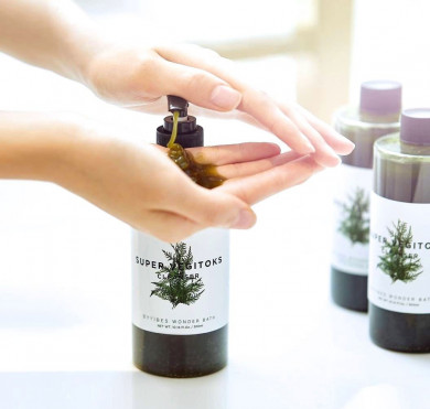 Увлажняющий детокс-гель для умывания, Wonder Bath, Super Vegitoks Cleanser Green, 200 мл купить в Украине 2 Увлажняющий детокс-гель для умывания, Wonder Bath, Super Vegitoks Cleanser Green, 200 мл купить в Украине 2