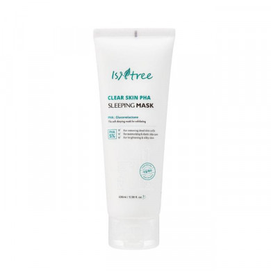 Очищающая ночная маска с PHA-кислотами, ISNTREE, Clear Skin PHA Sleeping Mask, 100 мл купить в Украине Очищающая ночная маска с PHA-кислотами, ISNTREE, Clear Skin PHA Sleeping Mask, 100 мл купить в Украине