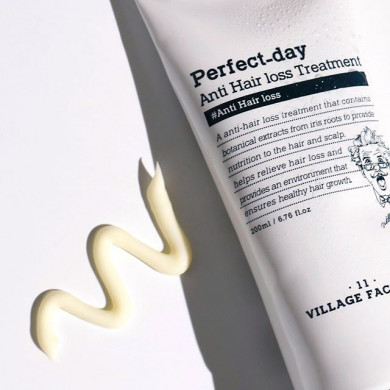 Маска против выпадения волос, Village 11 Factory, Perfect-day Anti Hair Loss Treatment, 200 мл купить в Украине 2 Маска против выпадения волос, Village 11 Factory, Perfect-day Anti Hair Loss Treatment, 200 мл купить в Украине 2