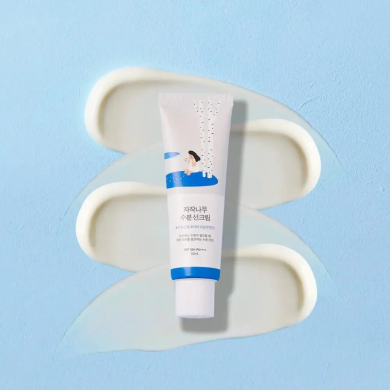 Сонцезахисний крем з березовим соком та ніацинамідом ROUND LAB Birch Juice Moisturizing Sunscreen 50 мл купити в Україні 3