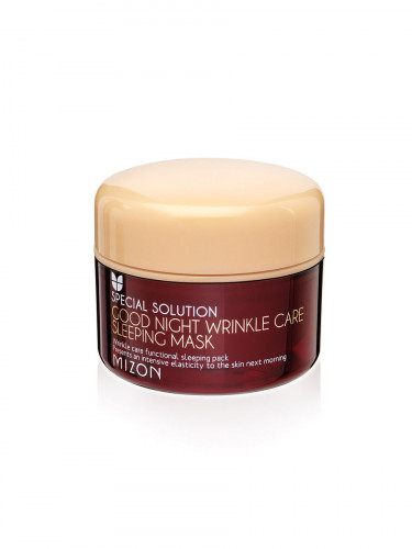 Антивозрастная ночная крем-маска для лица с ретинолом, MIZON, Good Night Wrinkle Care Sleeping Mask, 75 мл купить в Украине Антивозрастная ночная крем-маска для лица с ретинолом, MIZON, Good Night Wrinkle Care Sleeping Mask, 75 мл купить в Украине