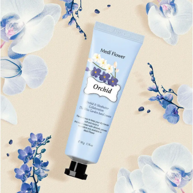 Крем для рук с экстрактом орхидеи MEDI FLOWER The Bliss Garden Hand Creams Orchid 50 г купить в Украине 2
